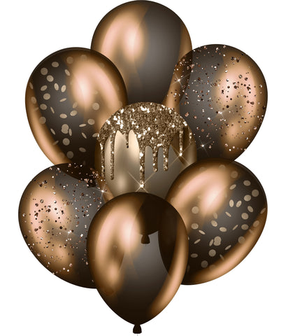 Chocolate Brown balloon Styles